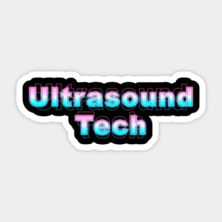 Ultrasound Tech Sticker